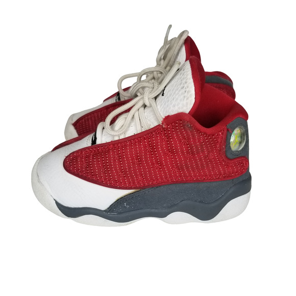 Air Jordan 13 Retro Red Flint, Boys Size 7C - Picture 1 of 8